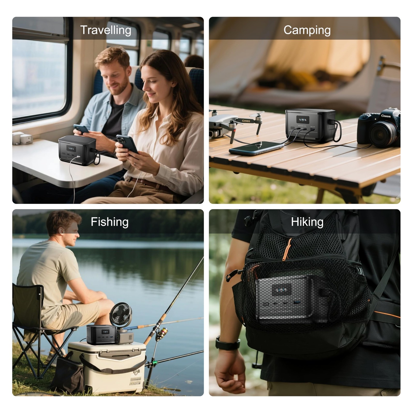 ALLPOWERS SOLAX P100 Portable Power Station 99WH USB-C 100W Mini Generator LFP