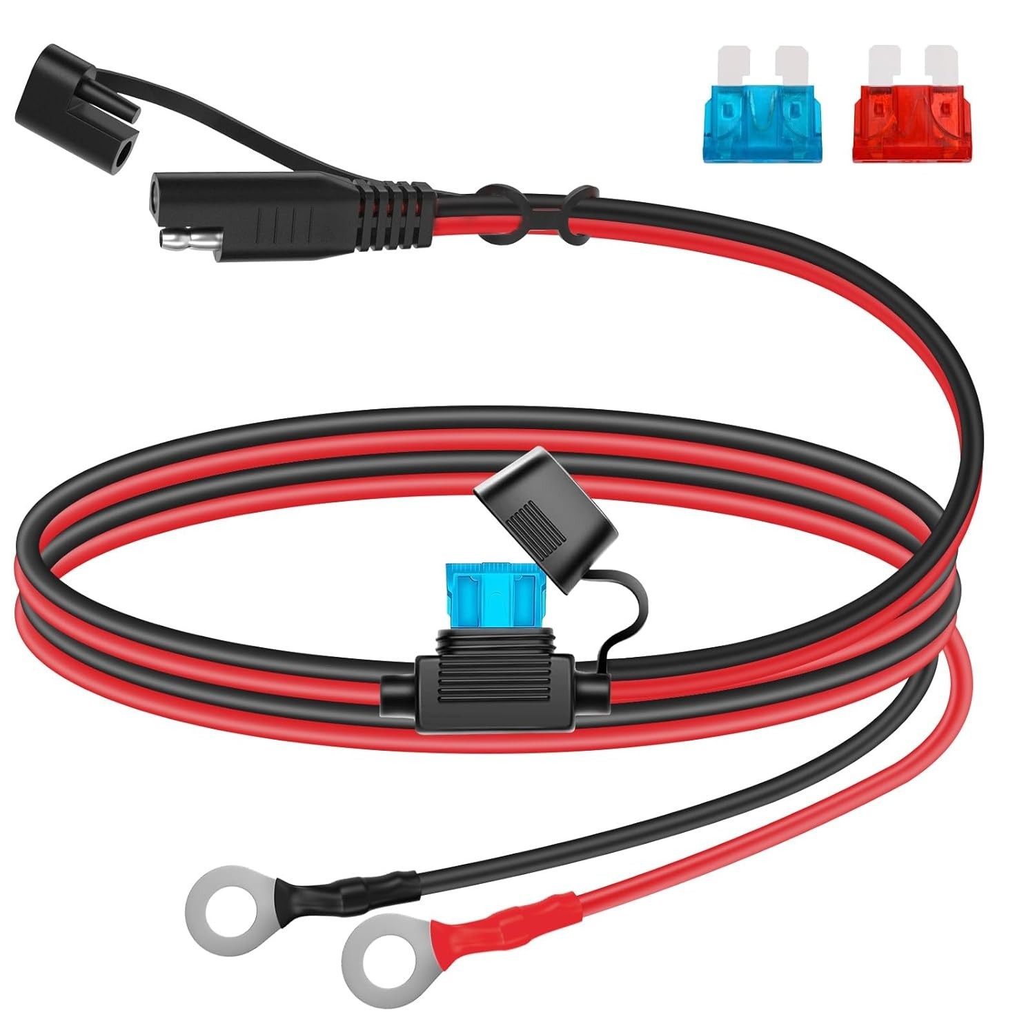 Effortless 2FT SAE Cable for Battery Tenders – Secure Connection Guaranteed