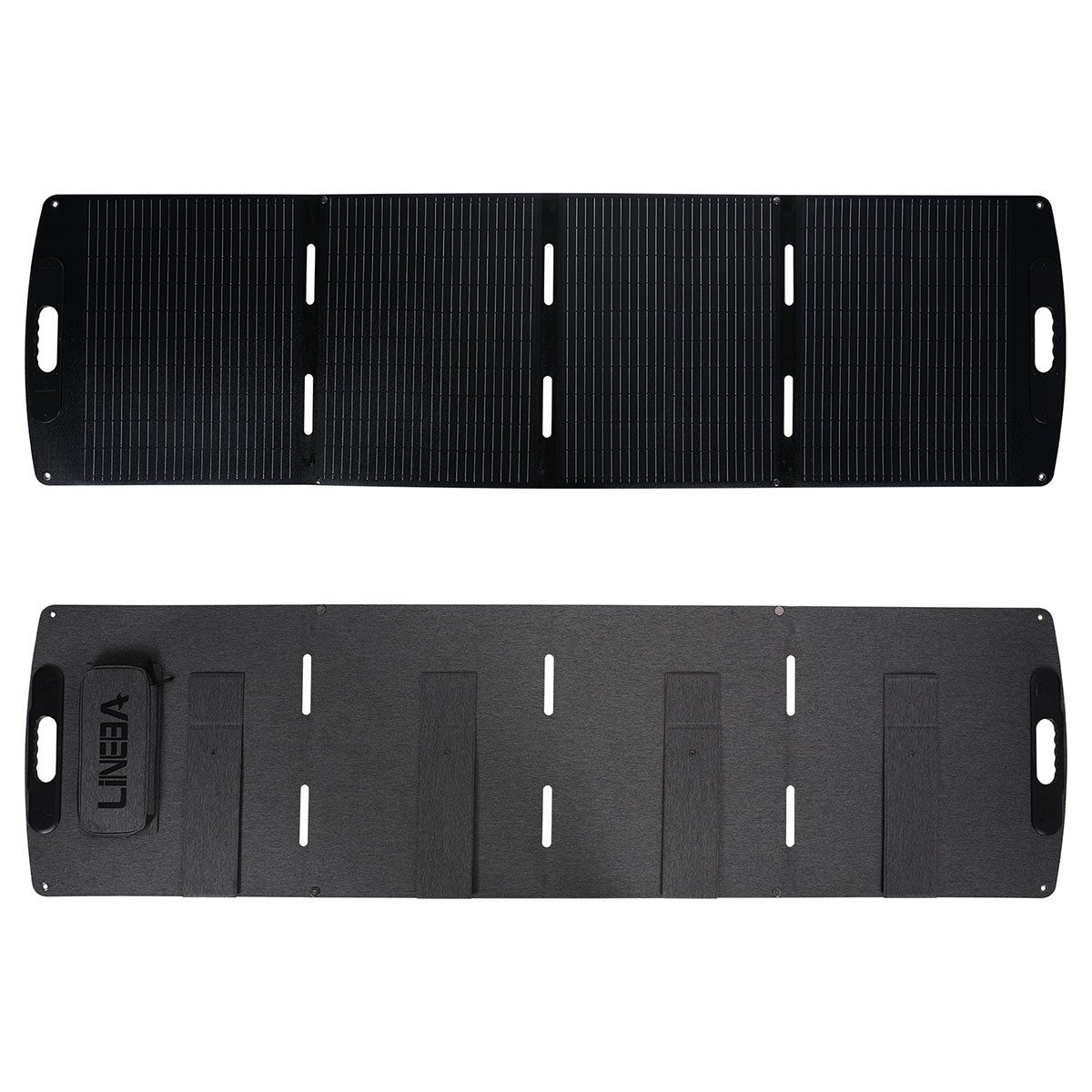 200W Portable Foldable Solar Panel Blanket Off Grid W/ USB & DC Charging Ports