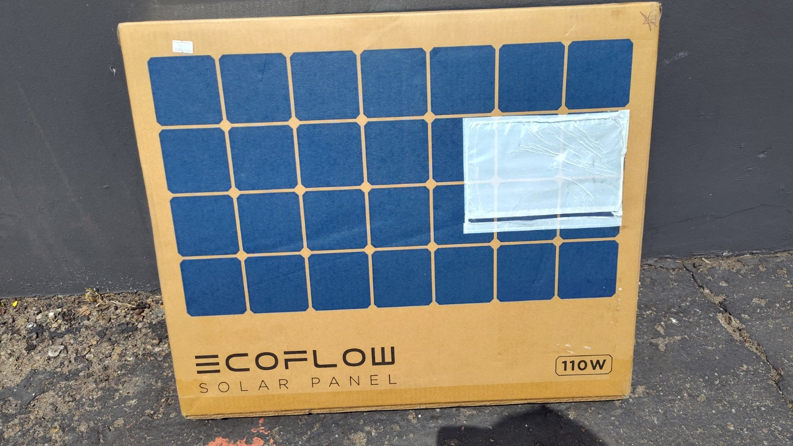 ECOFLOW EF-FLEX-110C 110W 21V IP68 Portable Solar Panel MSRP $399.99