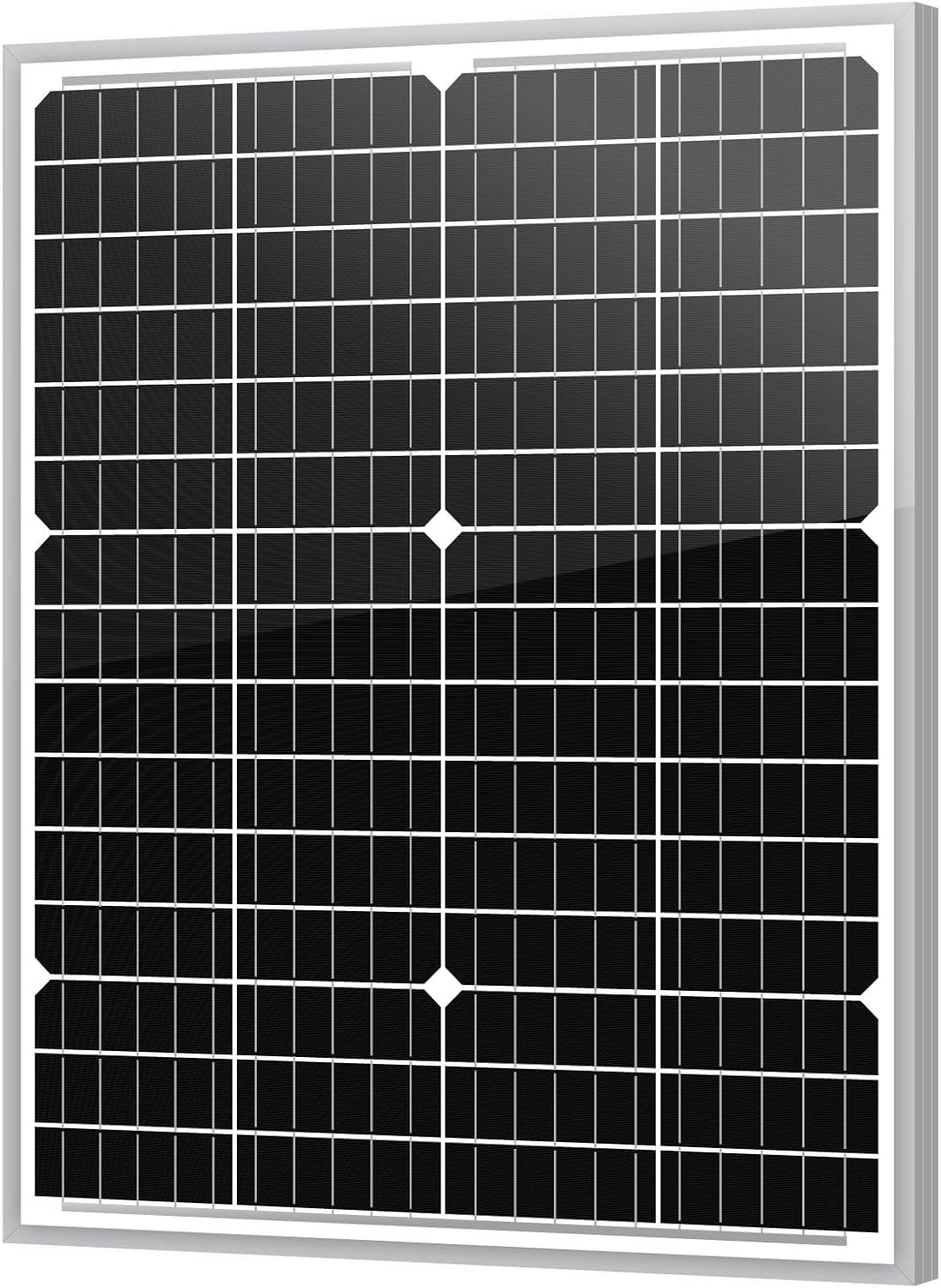 High-Performance 35W Solar Panel for Charging RVs, Boats, and Security Devices