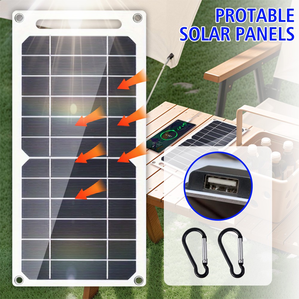 5V 10W 15W USB Solar Panel Professional High Efficiency Monocrystalline Silicon