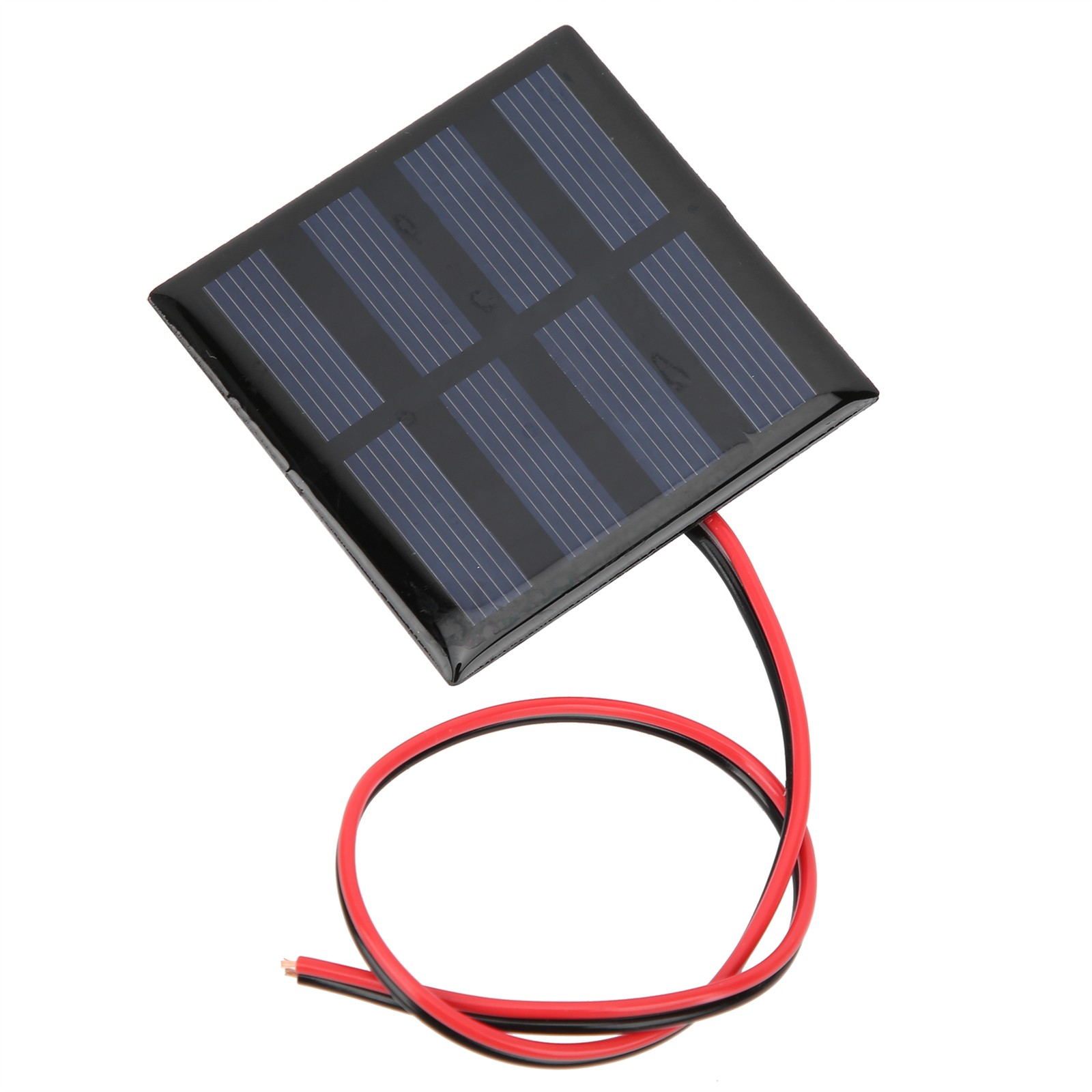 5Pcs Solar Panel Power Supply Module Board With 30CM Red Black Line DC2V 150mA
