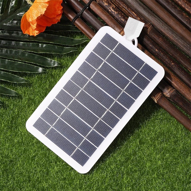 5V 2W Portable Solar Panel Outdoor Camping For Phone Power Charger 157*94mm