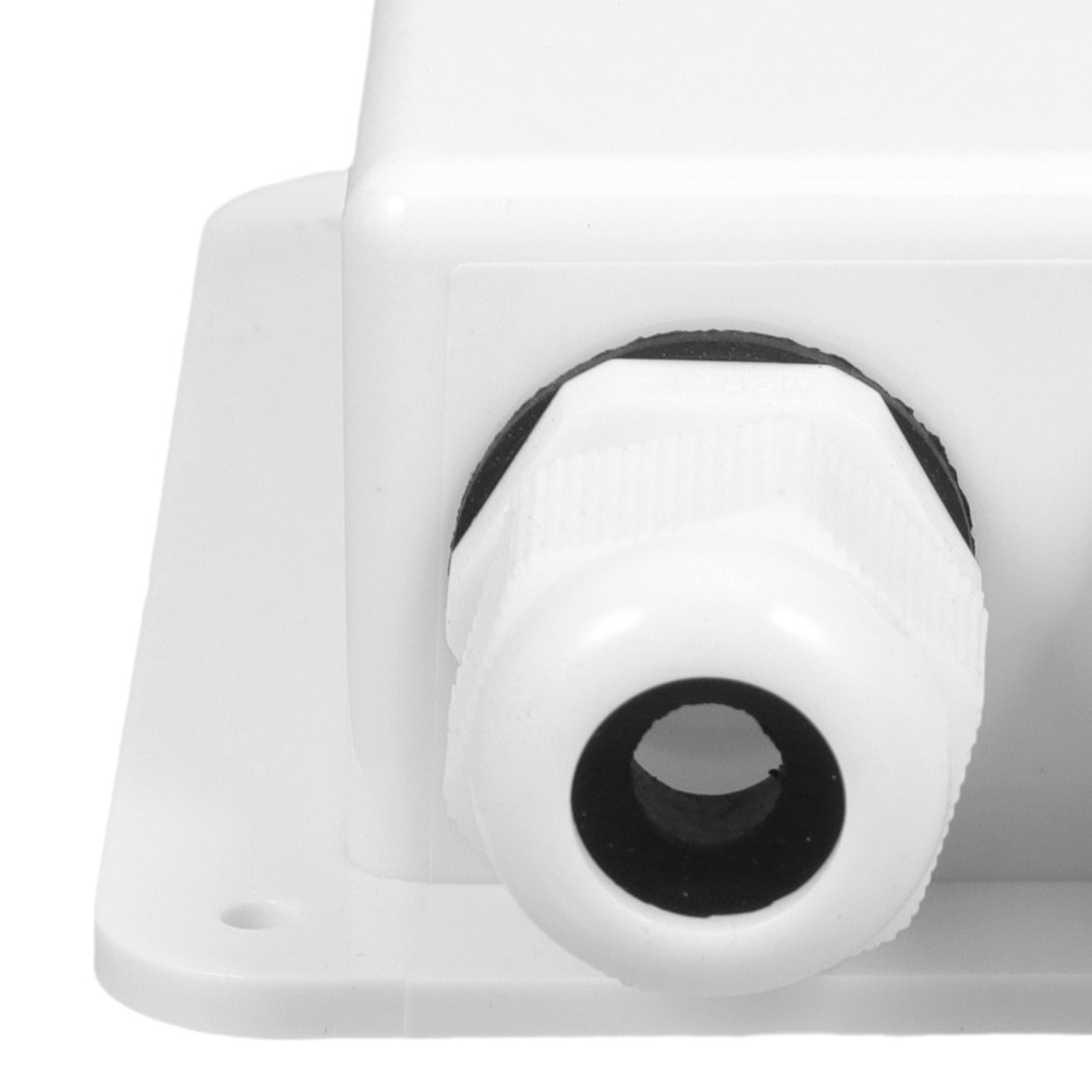 Solar Panel Cable Entry Glands White Impact Resistant Easy Install Rv Accessory