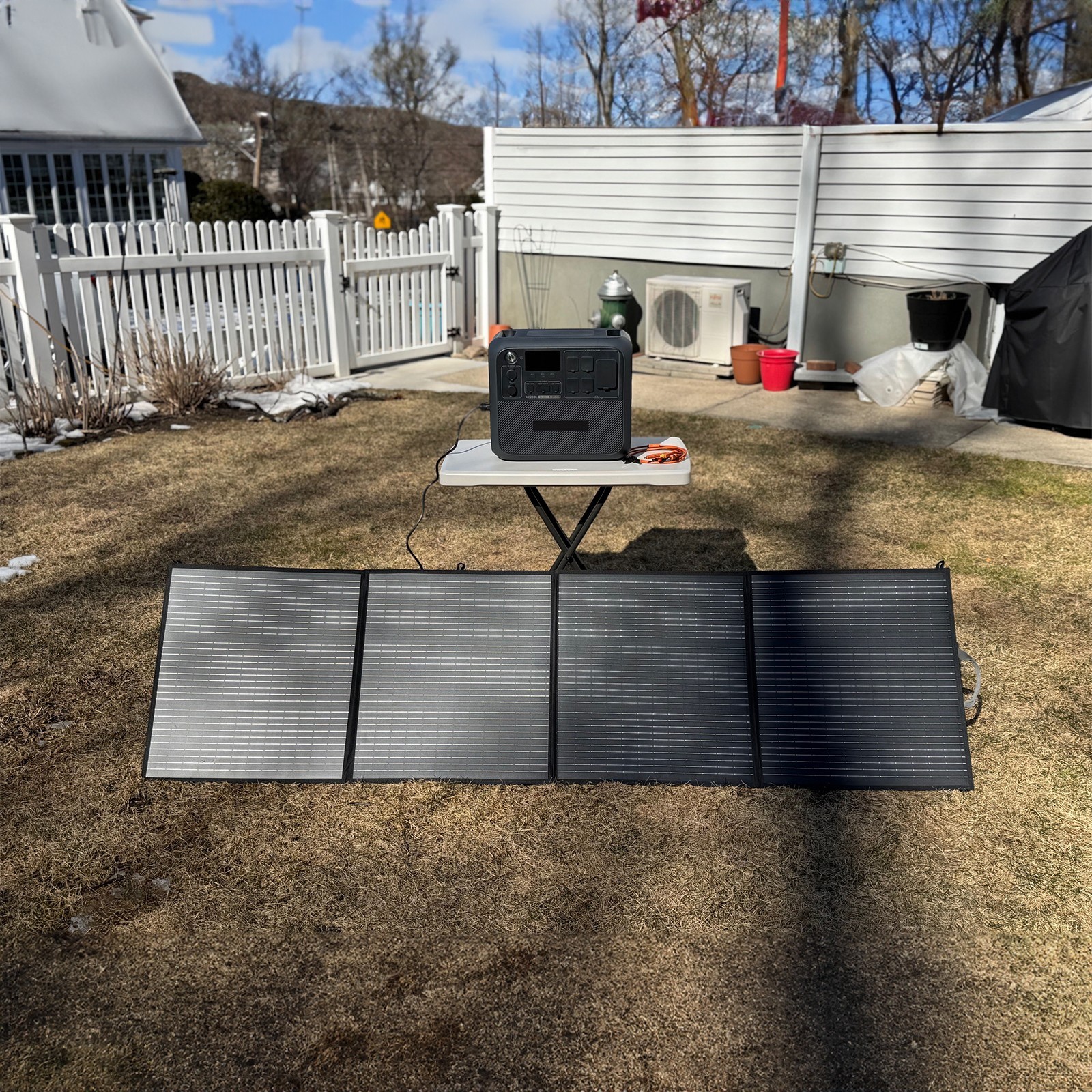 Folding Solar Panel kit 220W 20V 40V for Bluetti AC180 AC70 ECOFLOW Powerstation