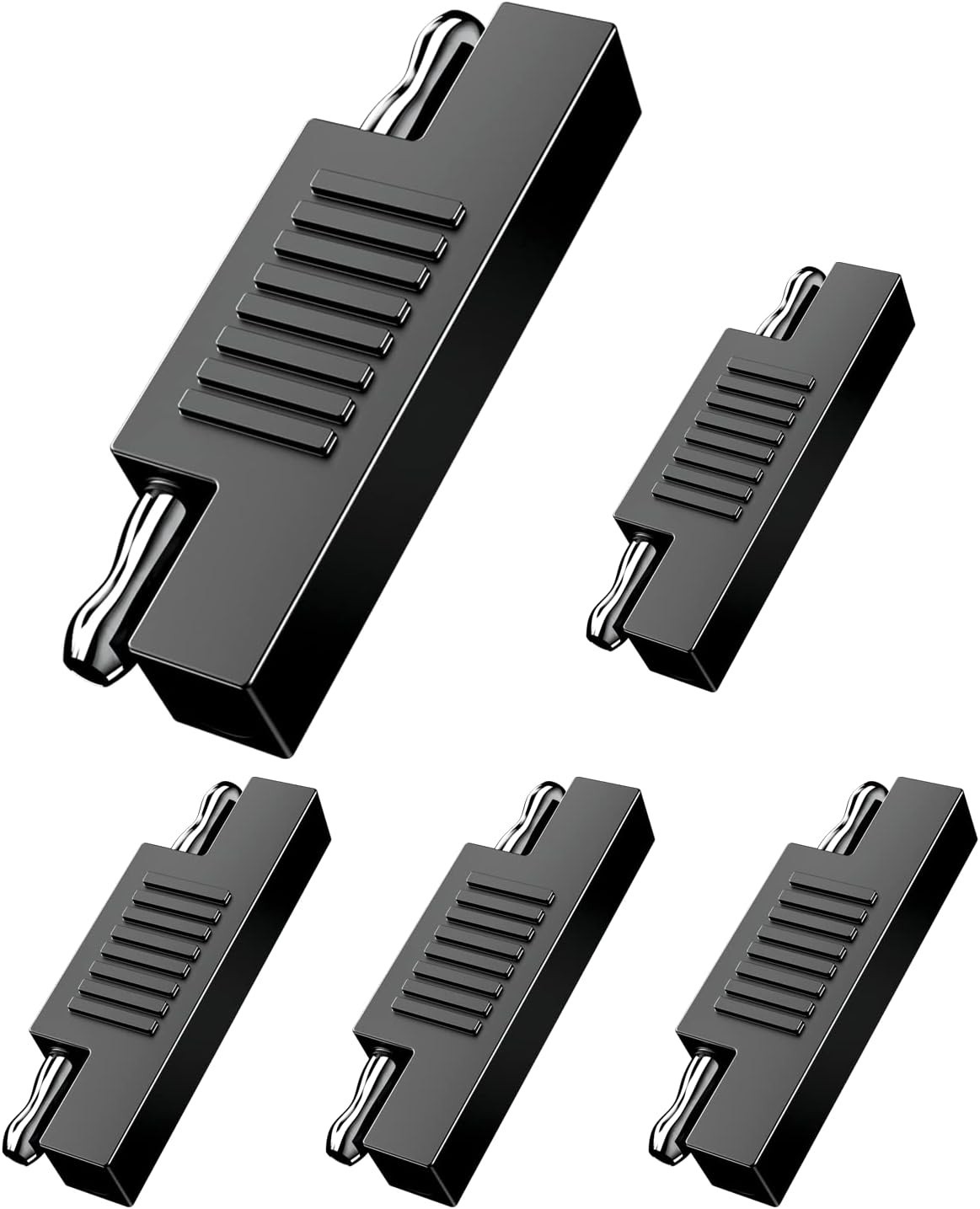 Quick Disconnect 5-Pack SAE Connector Set with Polarity Reverse for 12V Systems