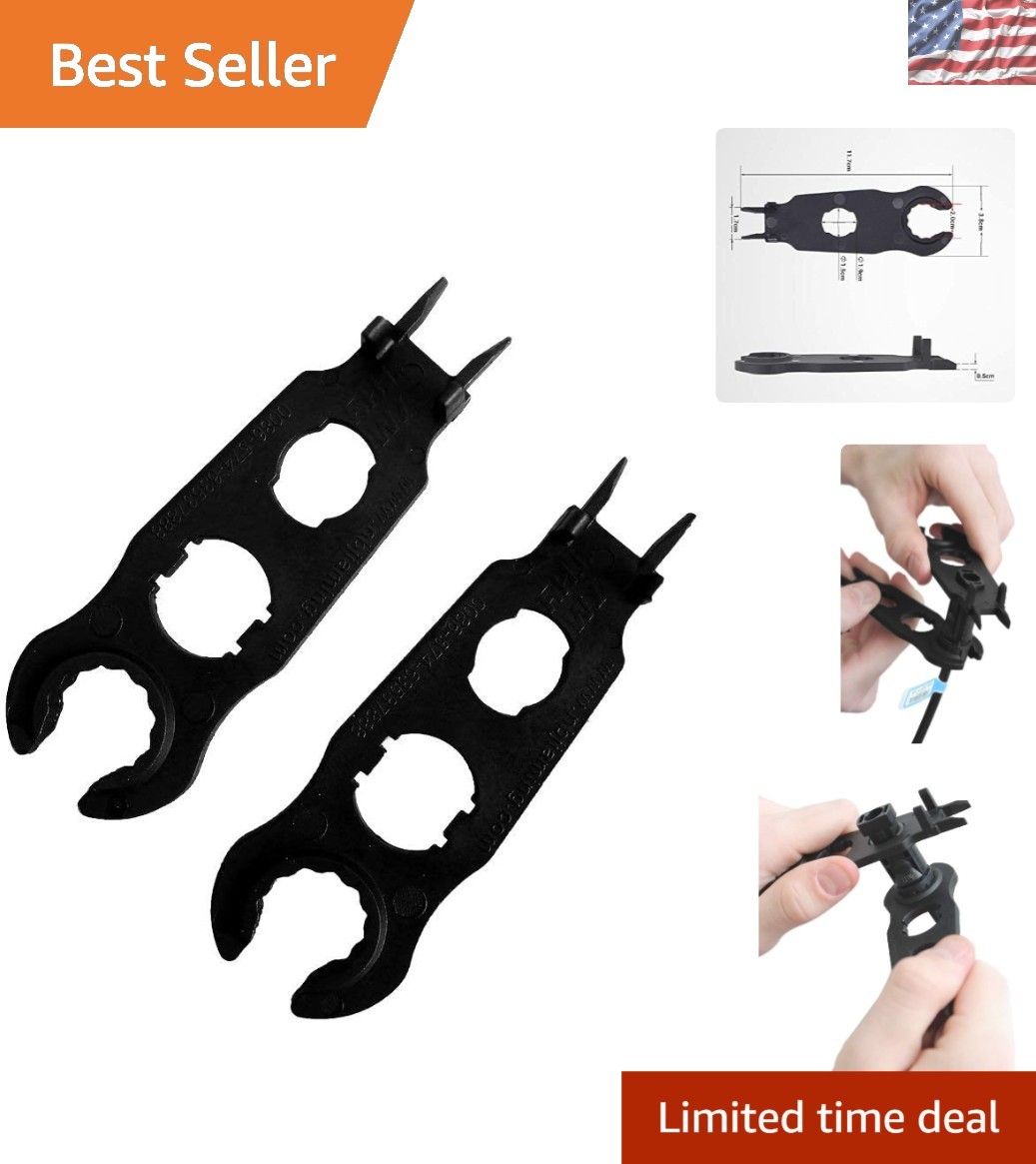 Ergonomic Solar Panel Connector Assembly Tool – Durable & Compact 5.5 inches