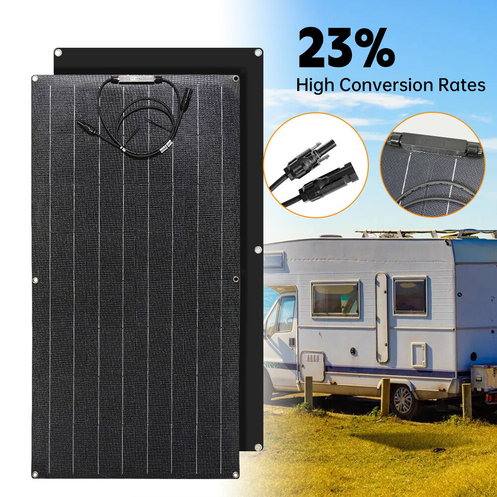 300W ETFE Solar Panel High-Efficiency Portable Charging Solar Energy For RV boat