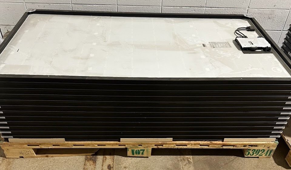 New SunPower Maxeon 420W AC solar panels w/ micro inverters, model SPR-M420-H-AC