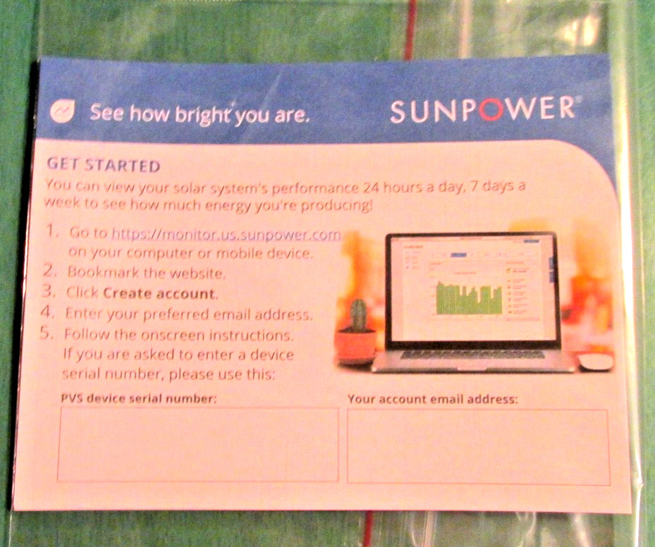 SunPower PV Supervisor 5X – Solar Monitoring System – NIB (Open box)