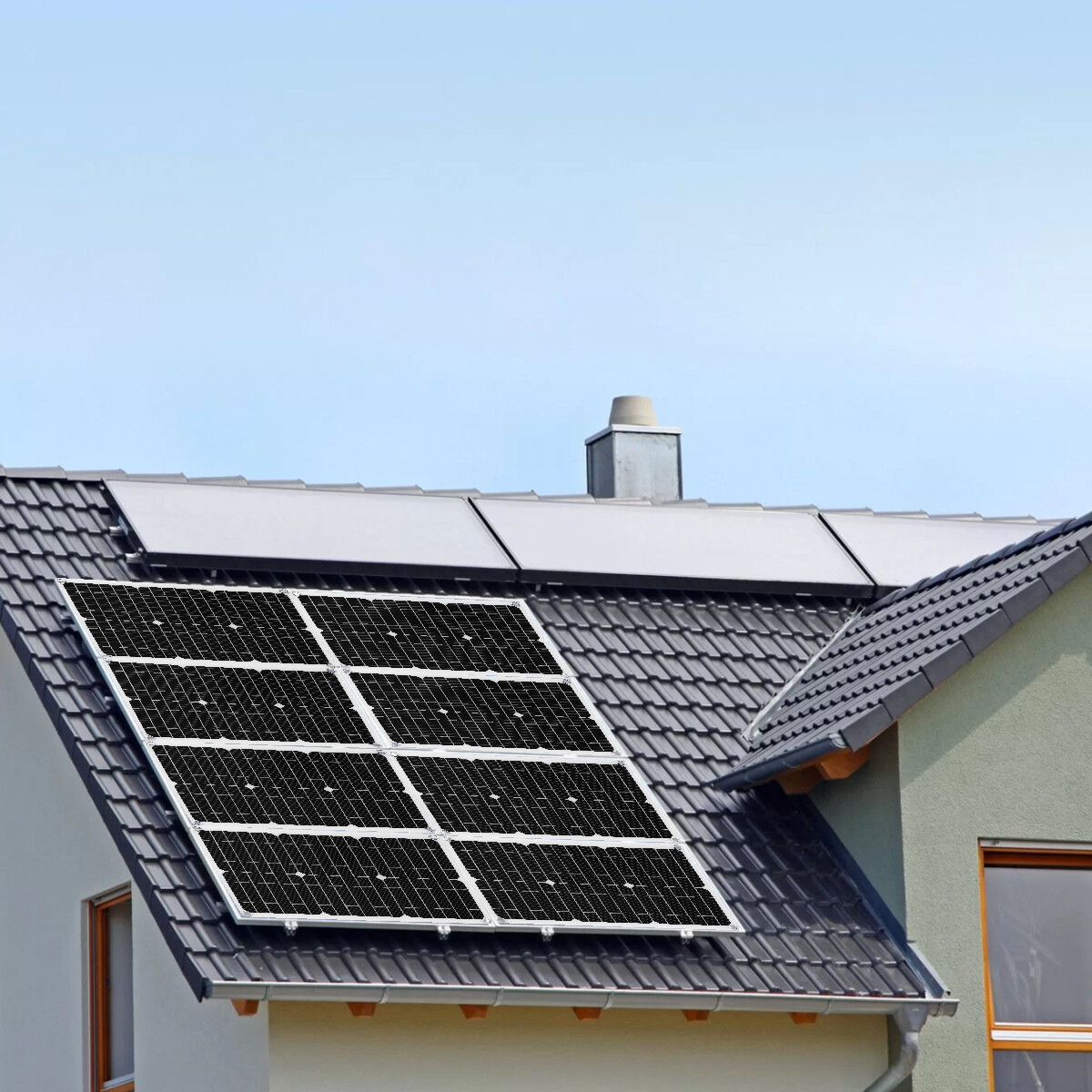 100W Watt Flexible Solar Panel 12V Mono Home RV Rooftop Camping Off-Grid Power