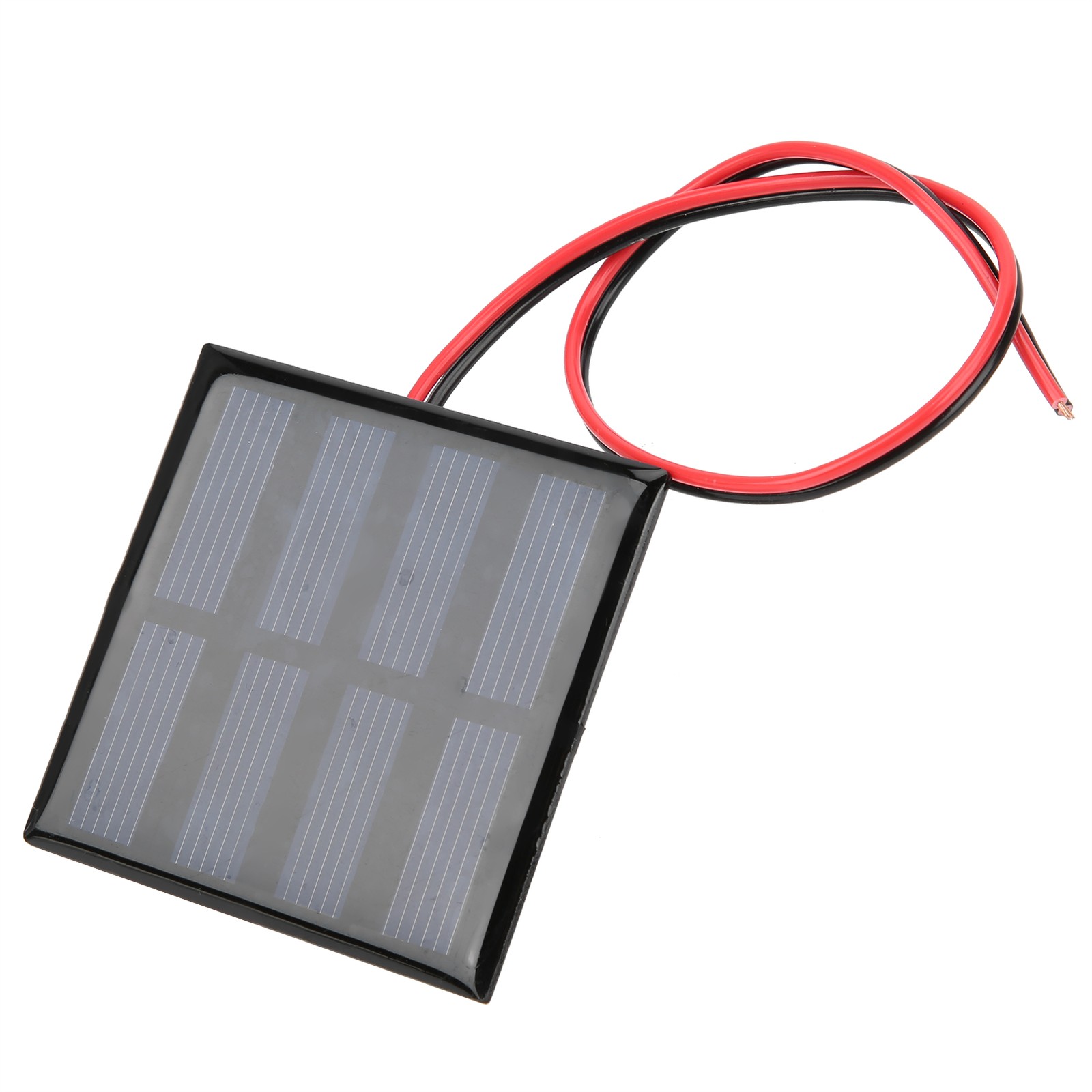 5Pcs Solar Panel Power Supply Module Board With 30CM Red Black Line DC2V 150mA