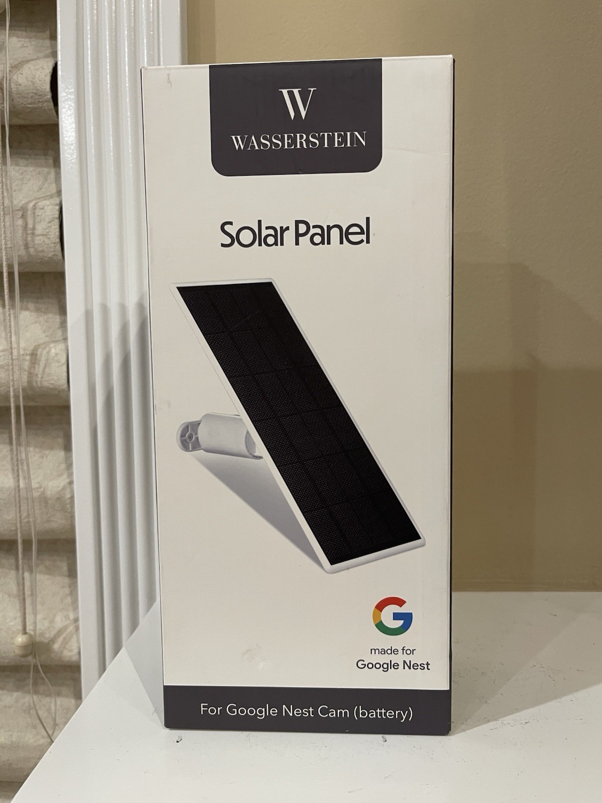 Wasserstein NestOut2SolarWhtUSA 2.5W Solar Panel