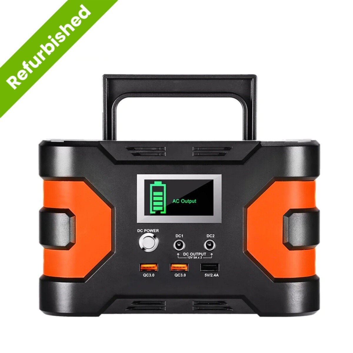 Flashfish Portable 150W Power Station 166Wh Peak 200W Back-up Power Refurbished
