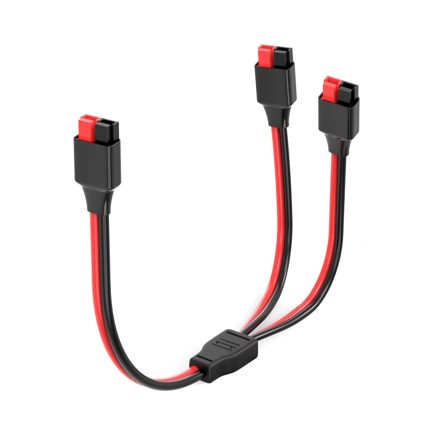 Anderson Y Splitter Cable,12AWG Solar Charging Cable for Solar Generator Power