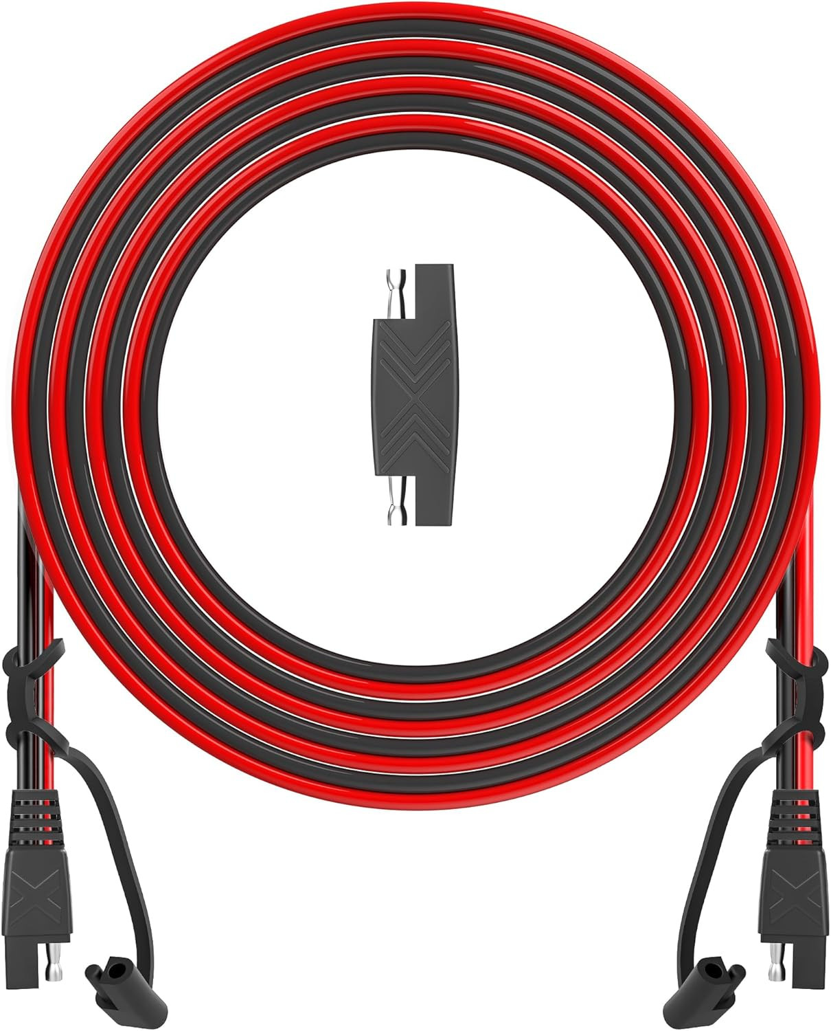 OYMSAE 15Ft SAE Connector, Solar Panel Extension Cable, Quick Disconnect Wire fo