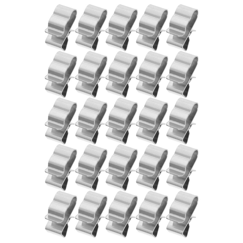 25pcs Solar Panel Cable Clip Photovoltaic Pv Module Wire Management Clamp