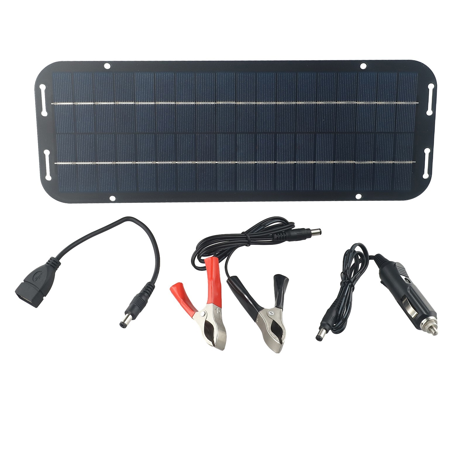 60W Solar Panel 12V olt Trickle Battery Charger For Caravan Car Van Boat Kit