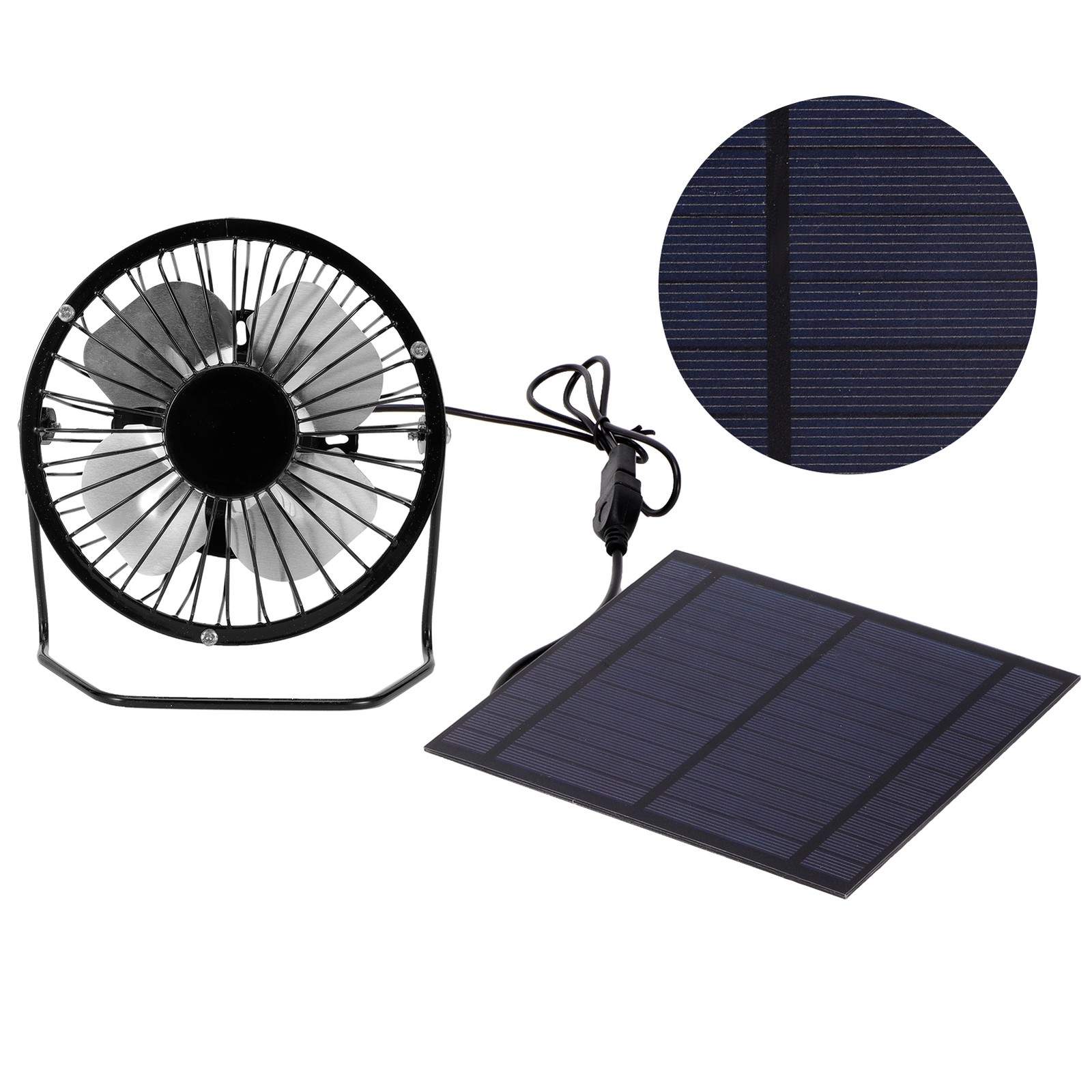 Solar Panel Cooling Fan Solar Panel Iron High Conversion Rate High Efficiency