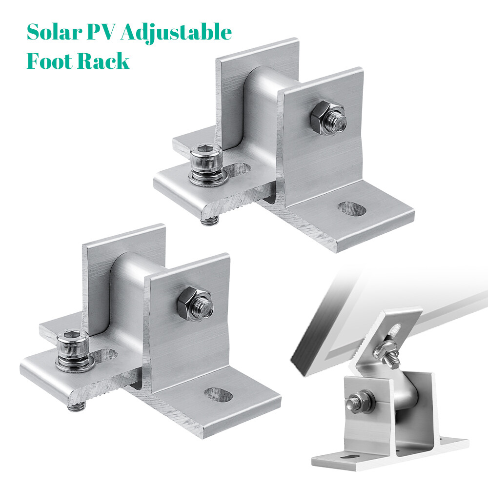 Adjustable Solar Panel Tilt Mount Brackets Aluminum Alloy Bracket Stand Support