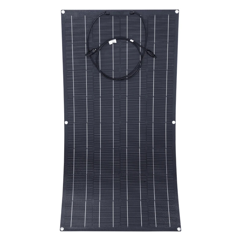 300W 12V Flexible Solar Panel Monocrystalline RV Boat Marine Off Grid Charger