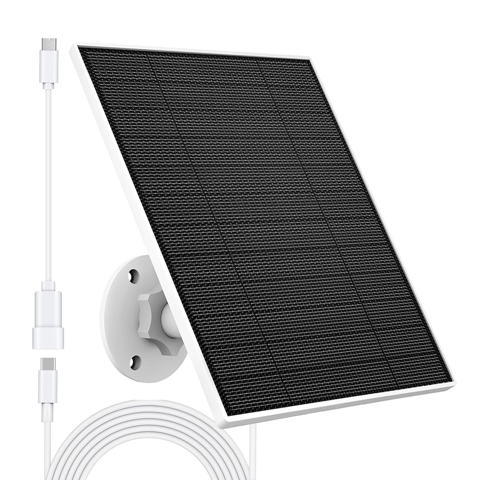Solar Panel for Eufy Outdoor Camera 5W Solar Panel Charger Compatible with