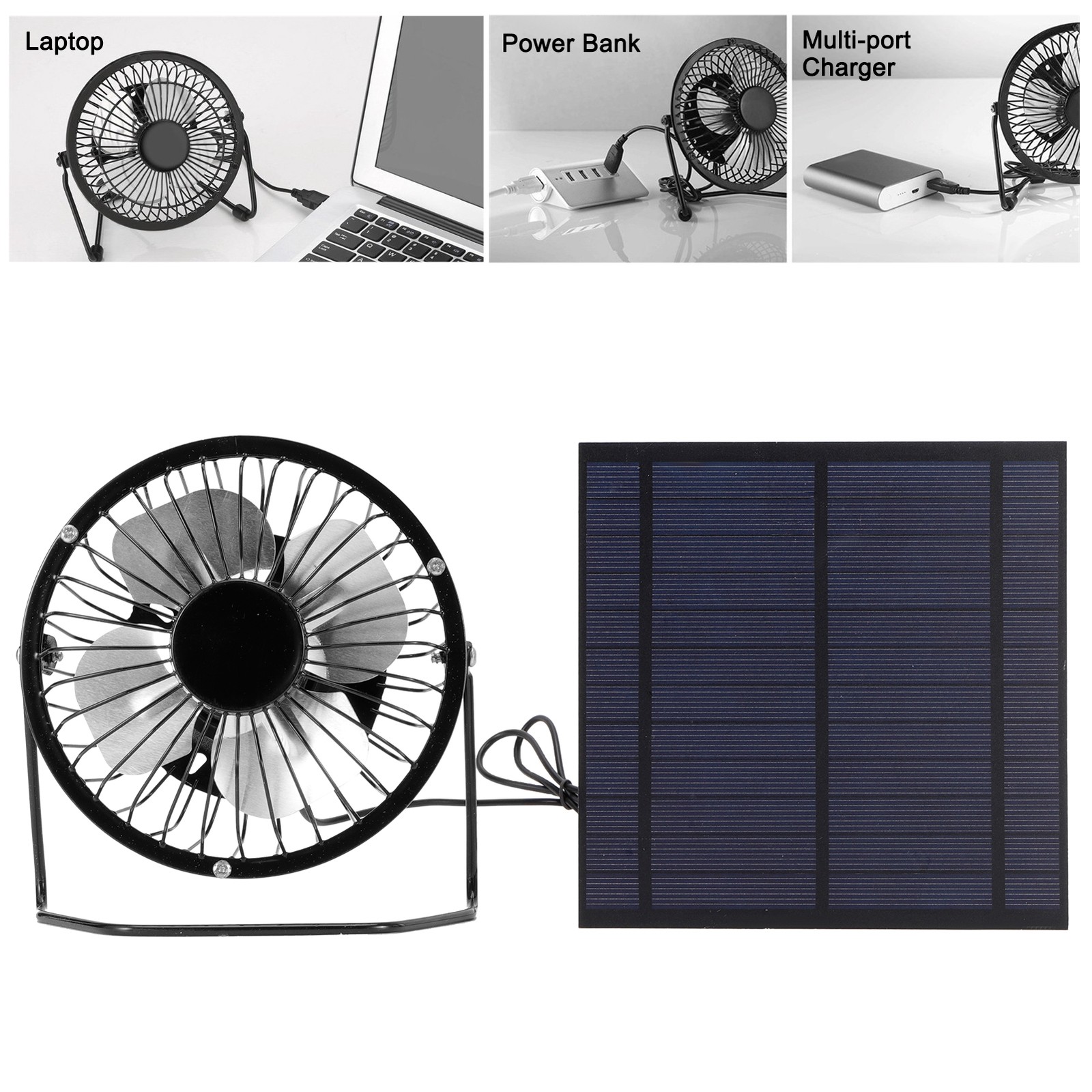 Solar Panel Cooling Fan Solar Panel Iron High Conversion Rate High Efficiency
