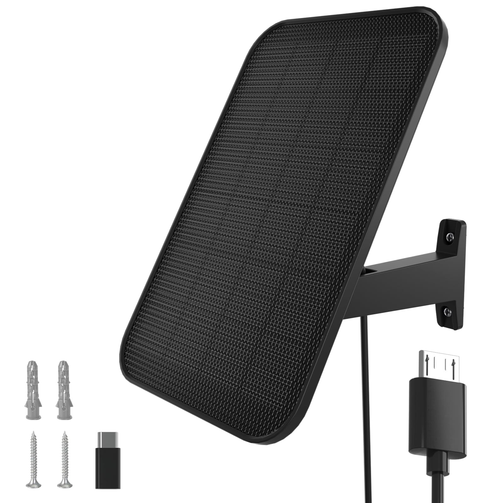 3.2W Solar Panel for Security Camera Compatible with Arlo Pro/Pro 2, Waterpro…