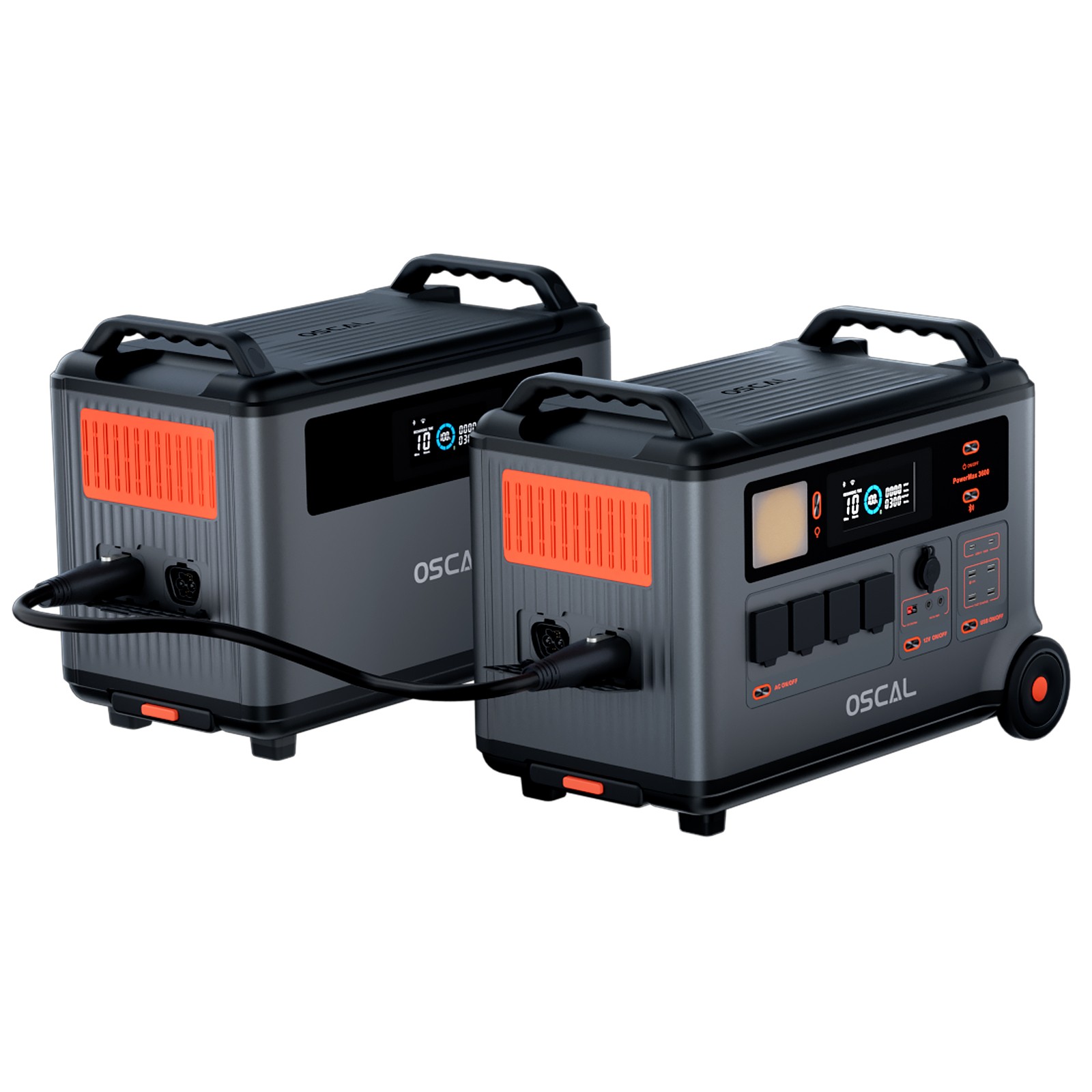 Blackview OSCAL PowerMax 6000 Portable Power Station 6000W +Extra Battery 7200Wh