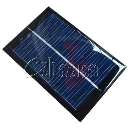 0.5V/6V 0.6W/1W 100mA Epoxy Cell Photovoltaic Battery Charger Solar Panel Module