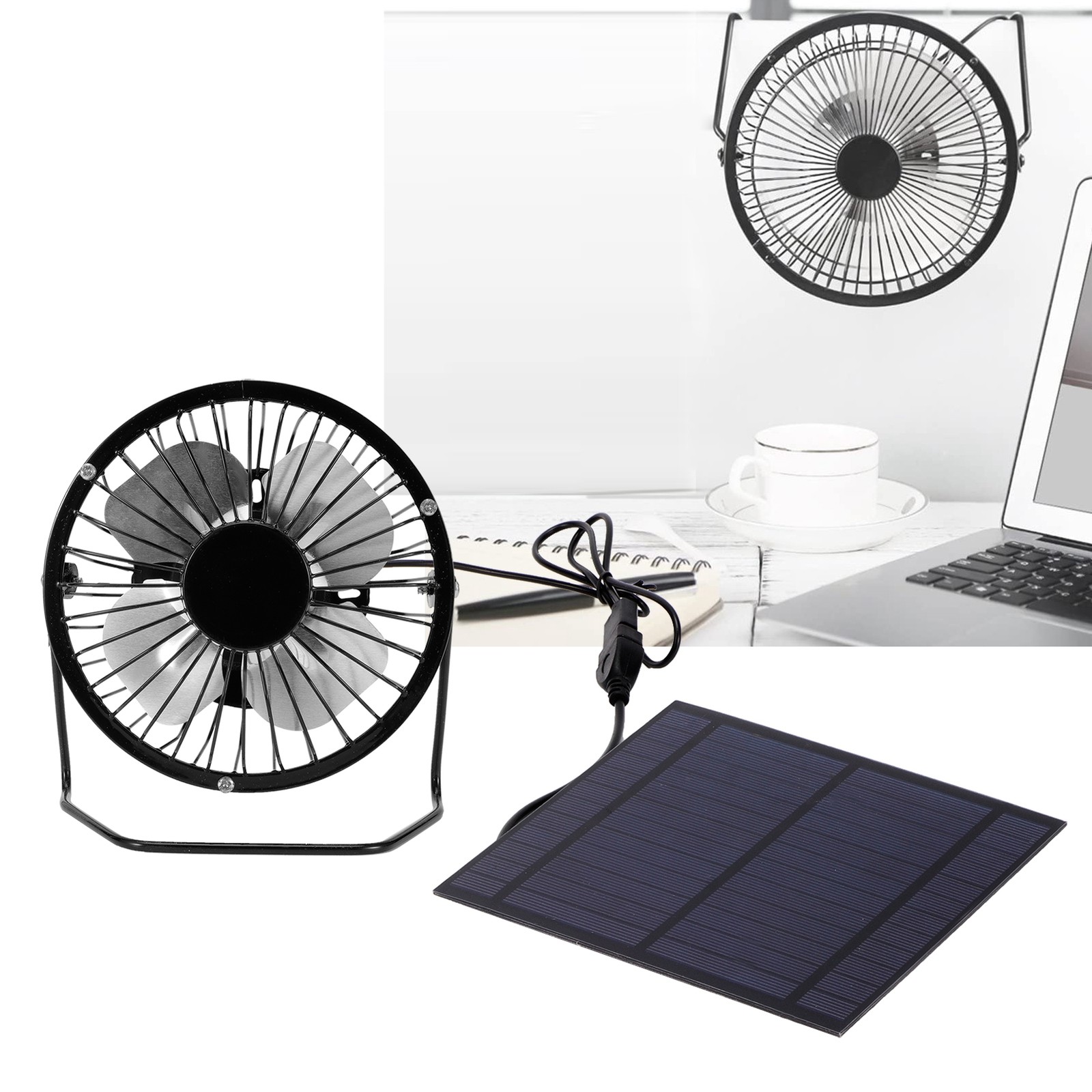 Solar Panel Cooling Fan Solar Panel Iron High Conversion Rate High Efficiency