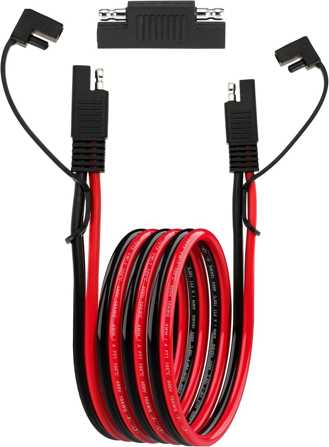 6FT 10AWG SAE Extension Cable for Solar Panel RV Battery Automotive
