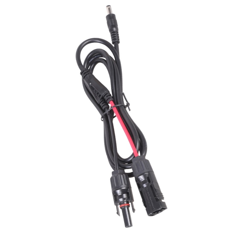 Solar Panel Connectors to Adapter Cable Power Plug 5.5mmx2.1mm Converters