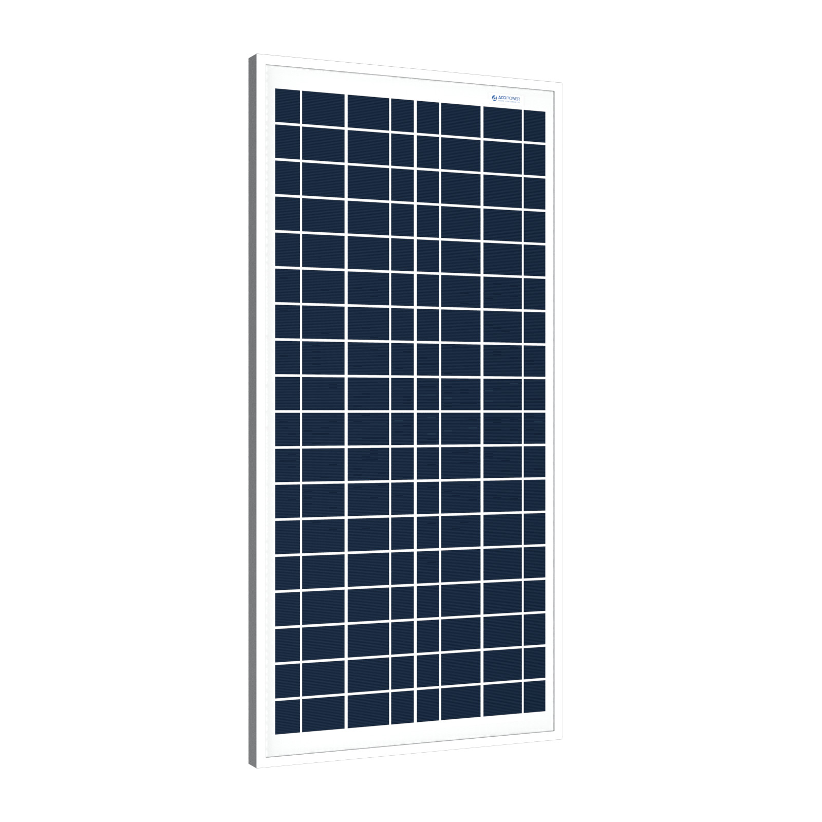 ACOPower 35 Watts Poly Solar Panel Module for 12 Volt Battery Charging
