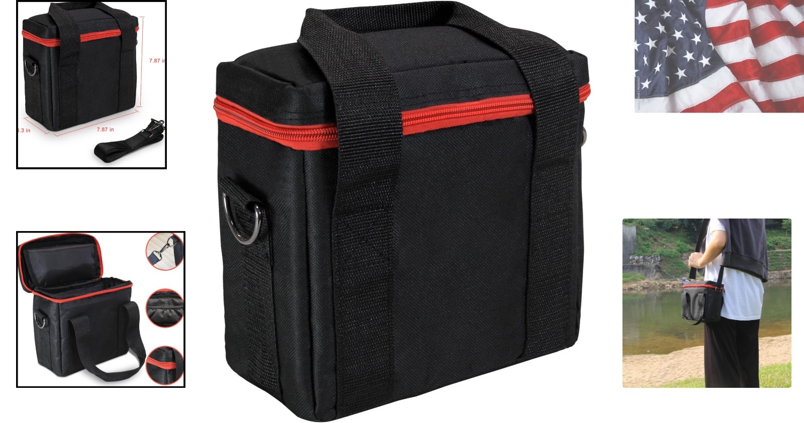 R100 Portable Power Station Bag for Outdoor Camping Travel, R100 Solar Powere…