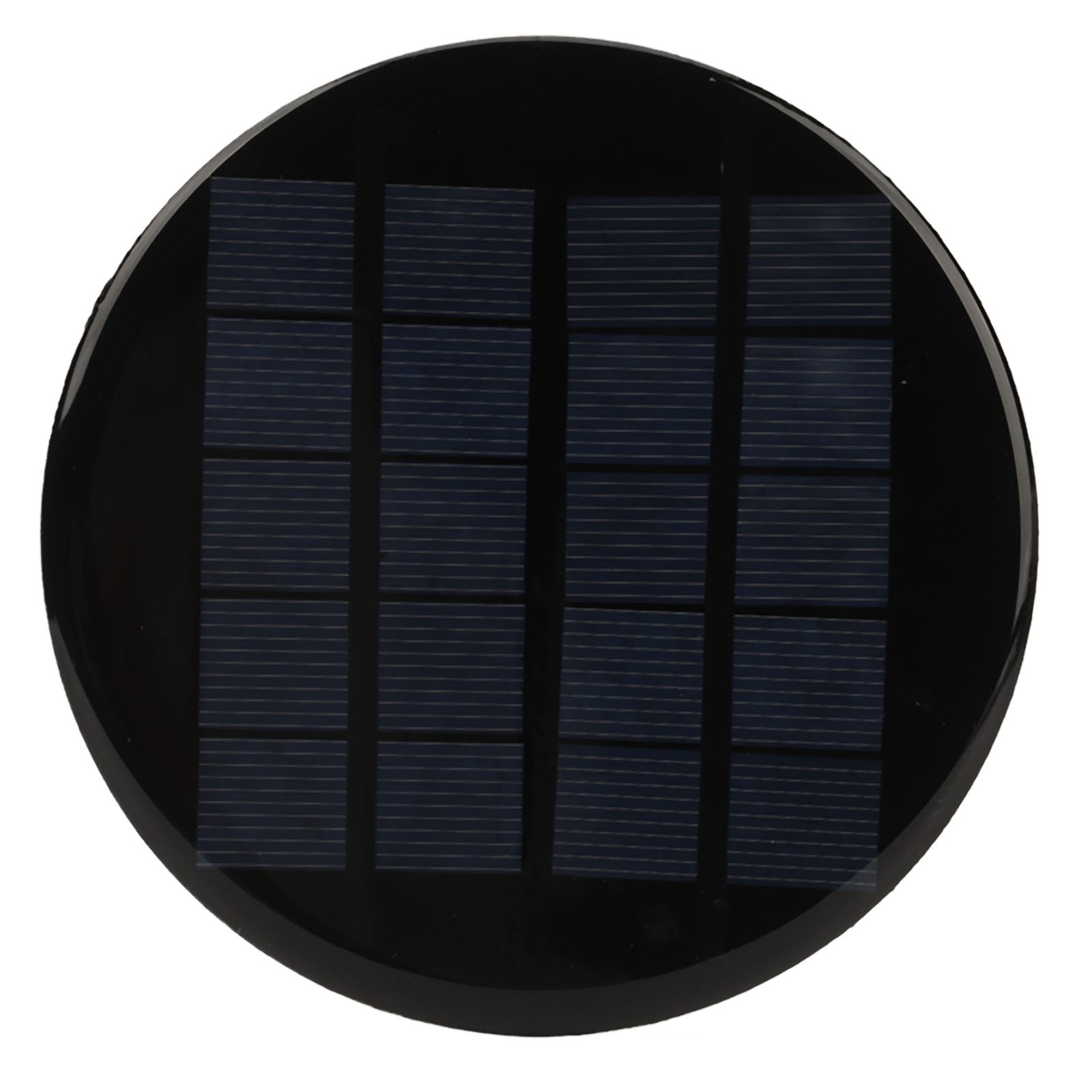 Mini Round Solar Cell Panel With High Efficiency Polycrystalline Silicon NEW