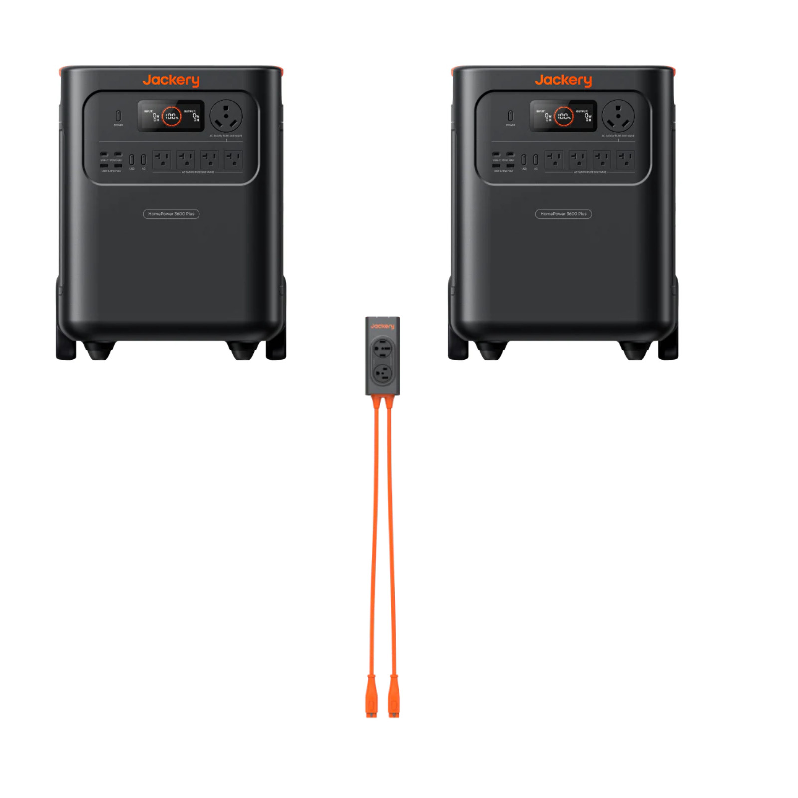Jackery QTY 2 HP3600 Plus+Connector Ships to PR HI AK Guam Saipan–Trusted Seller
