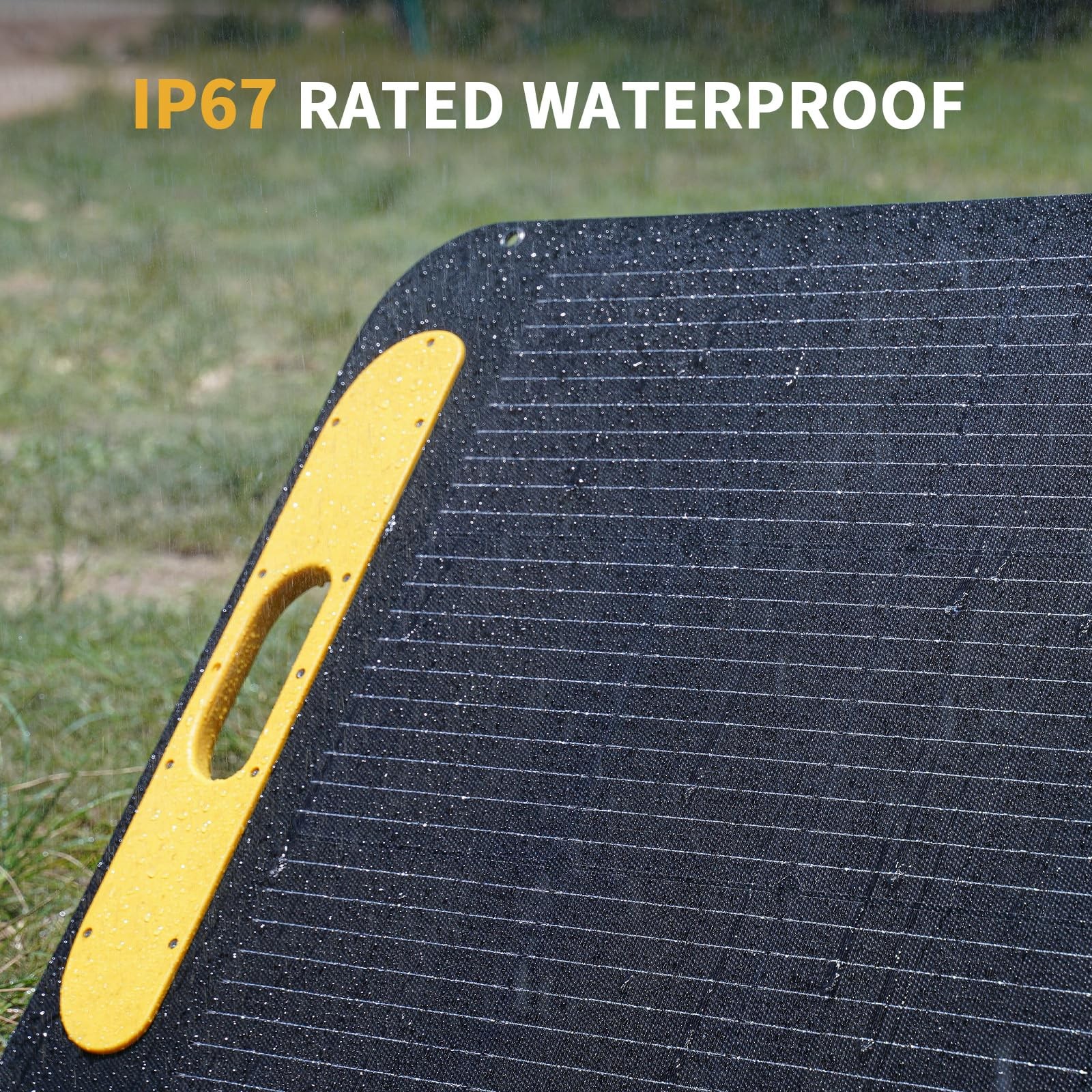 VTOMAN Portable Solar Panel for Solar Generator, 110W 19V Folding Solar Charg…