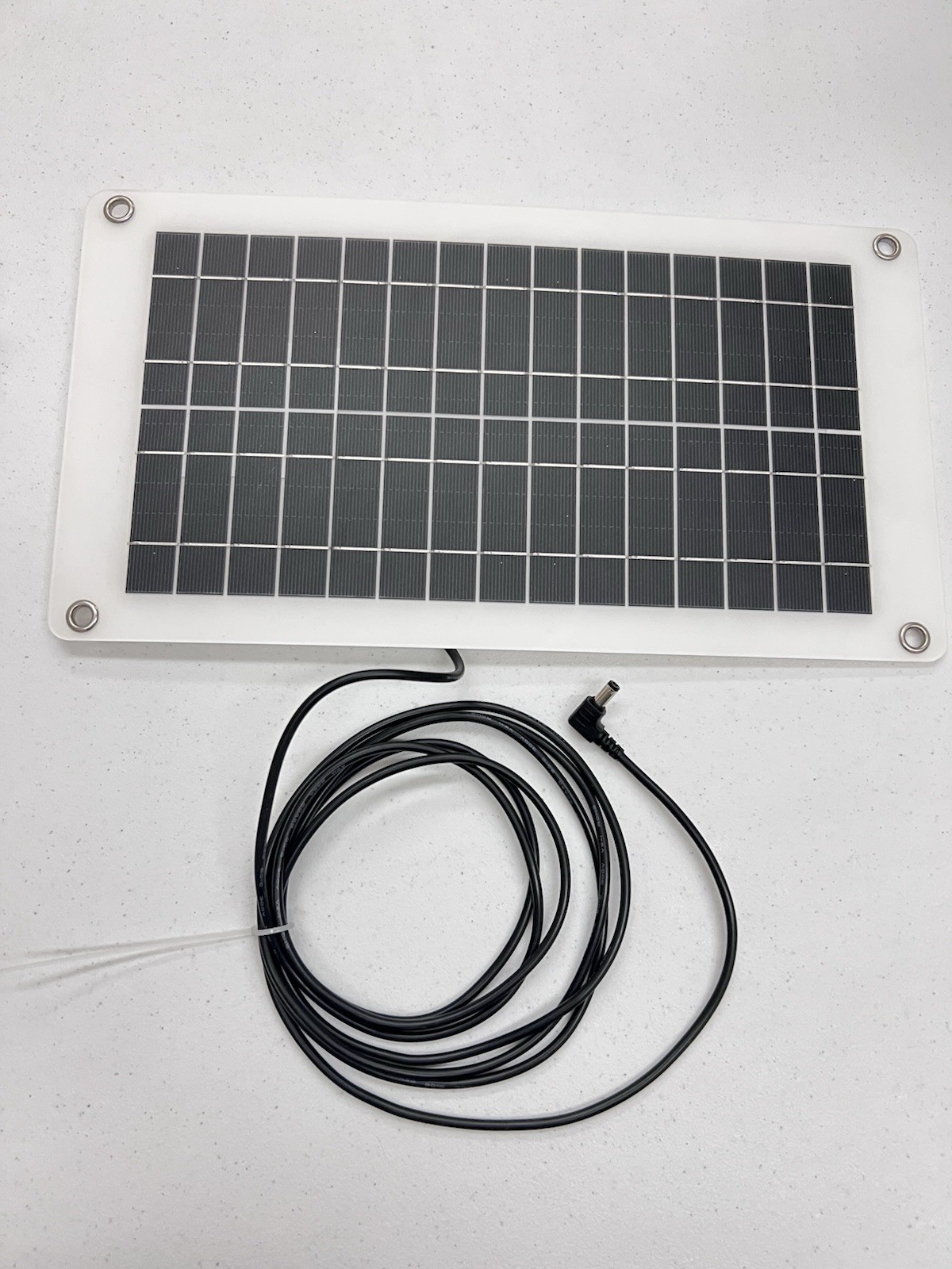 Flexible Solar Panel Approx. 8–10W 12V DC 5.5mm Connector for Solar Light Camera