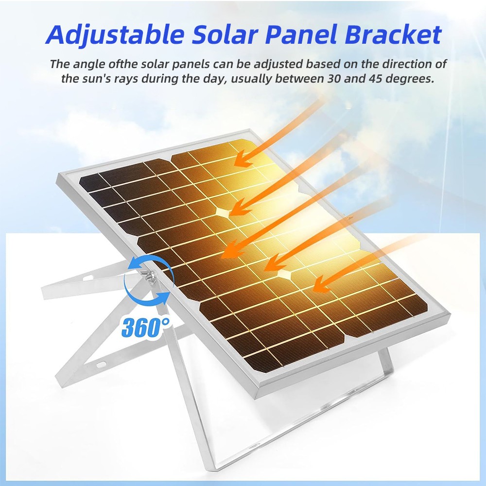 30W Solar Panel Trickle Charger 12V Solar Battery 100A W/ Controller Maintainer