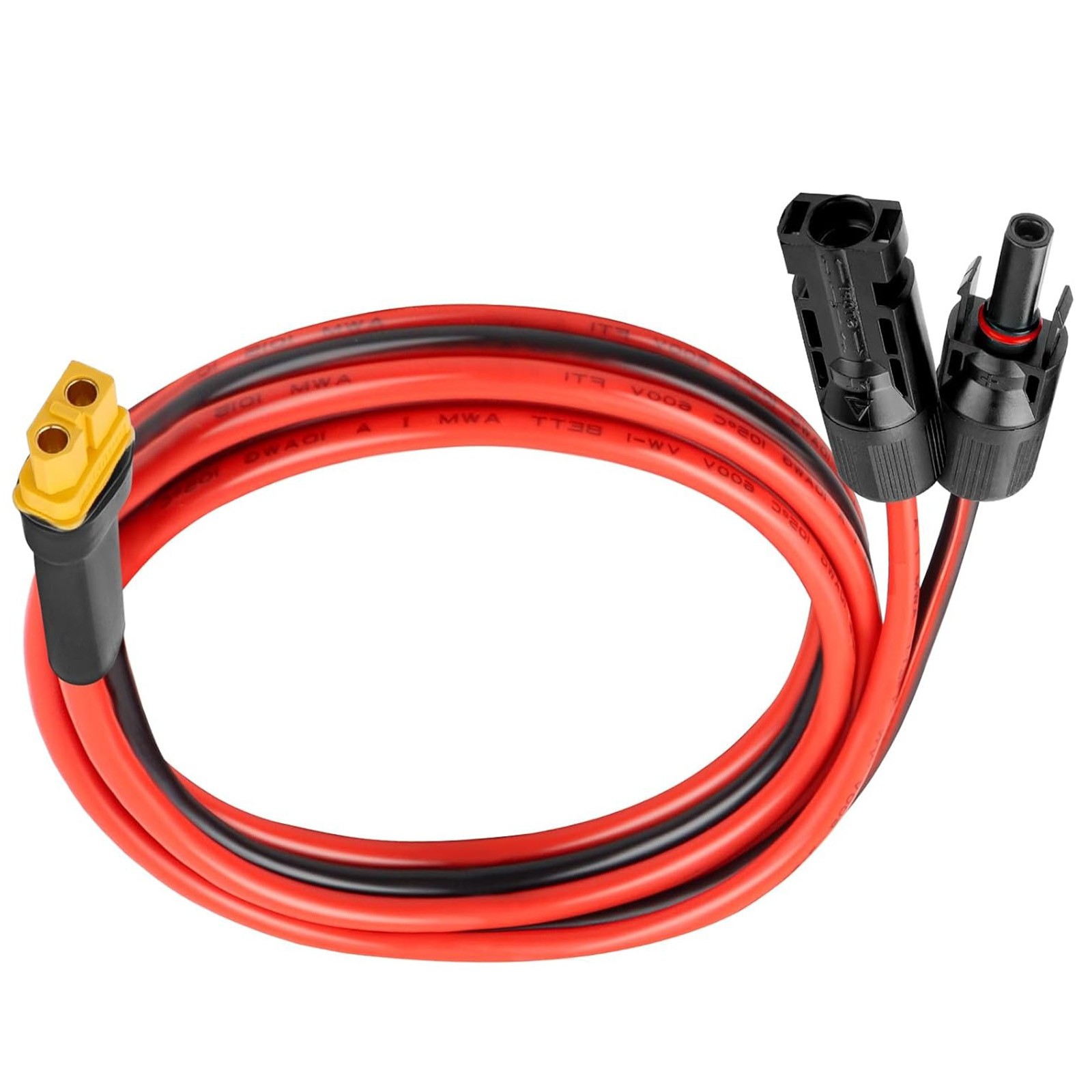 Solar Panel Extension Cable Wire XT60 Female to Solar Connectors