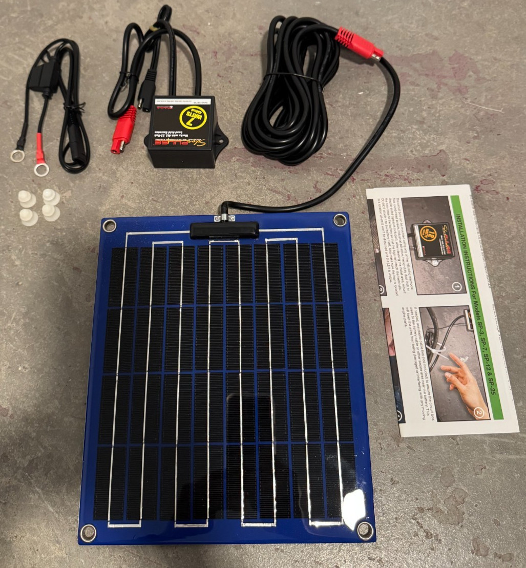 Solar Charger & Maintainer – SolarPulse – 7 Watt Model SP-7