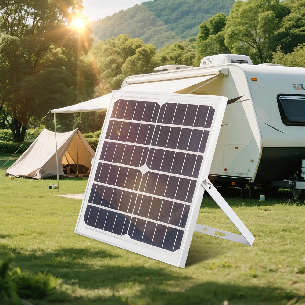 30W Solar Panel Trickle Charger 12V Solar Battery 100A W/ Controller Maintainer
