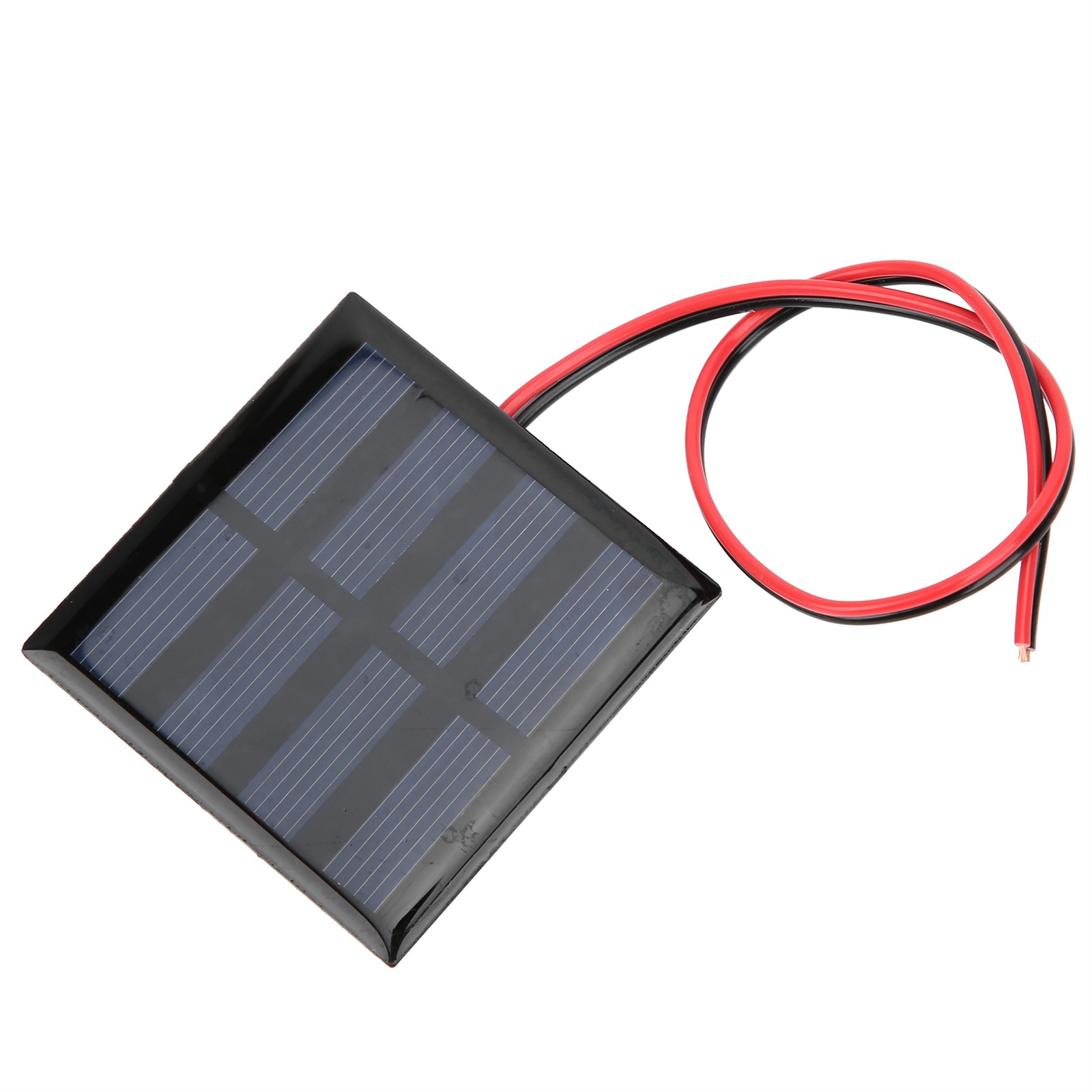 5Pcs Solar Panel Power Supply Module Board With 30CM Red Black Line DC2V 150mA