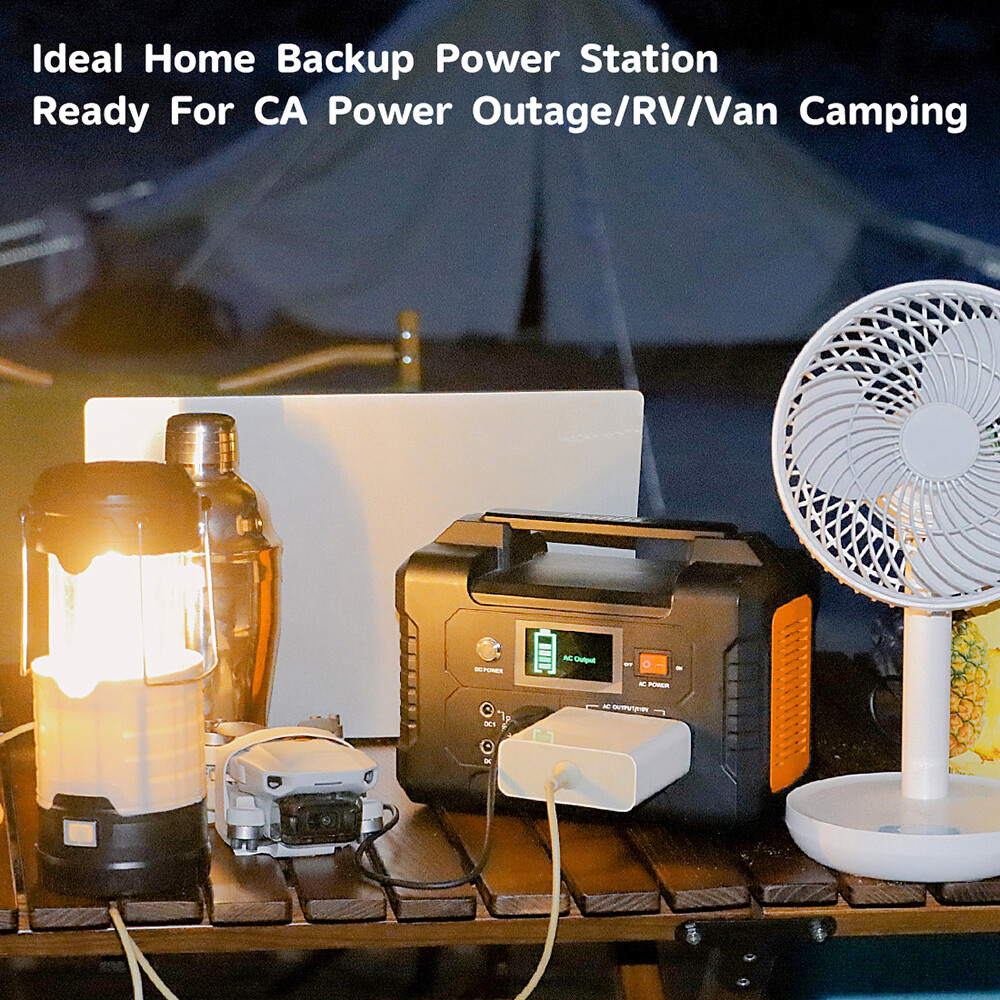 FlashFish 200W 151Wh Portable Power Station & 60W 18V Foldable Solar Panel A5M0