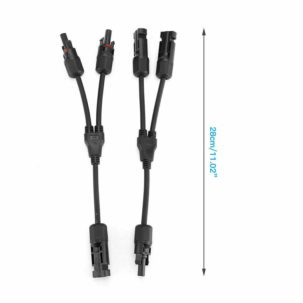 Solar Panel 2 3 Y Branch Cable Connection Waterproof Adapter Connector Extension