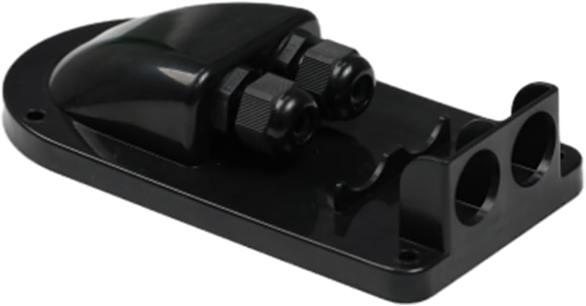 Renogy Solar Double Cable Entry Gland, Weatherproof & UV-Resistant ABS Material