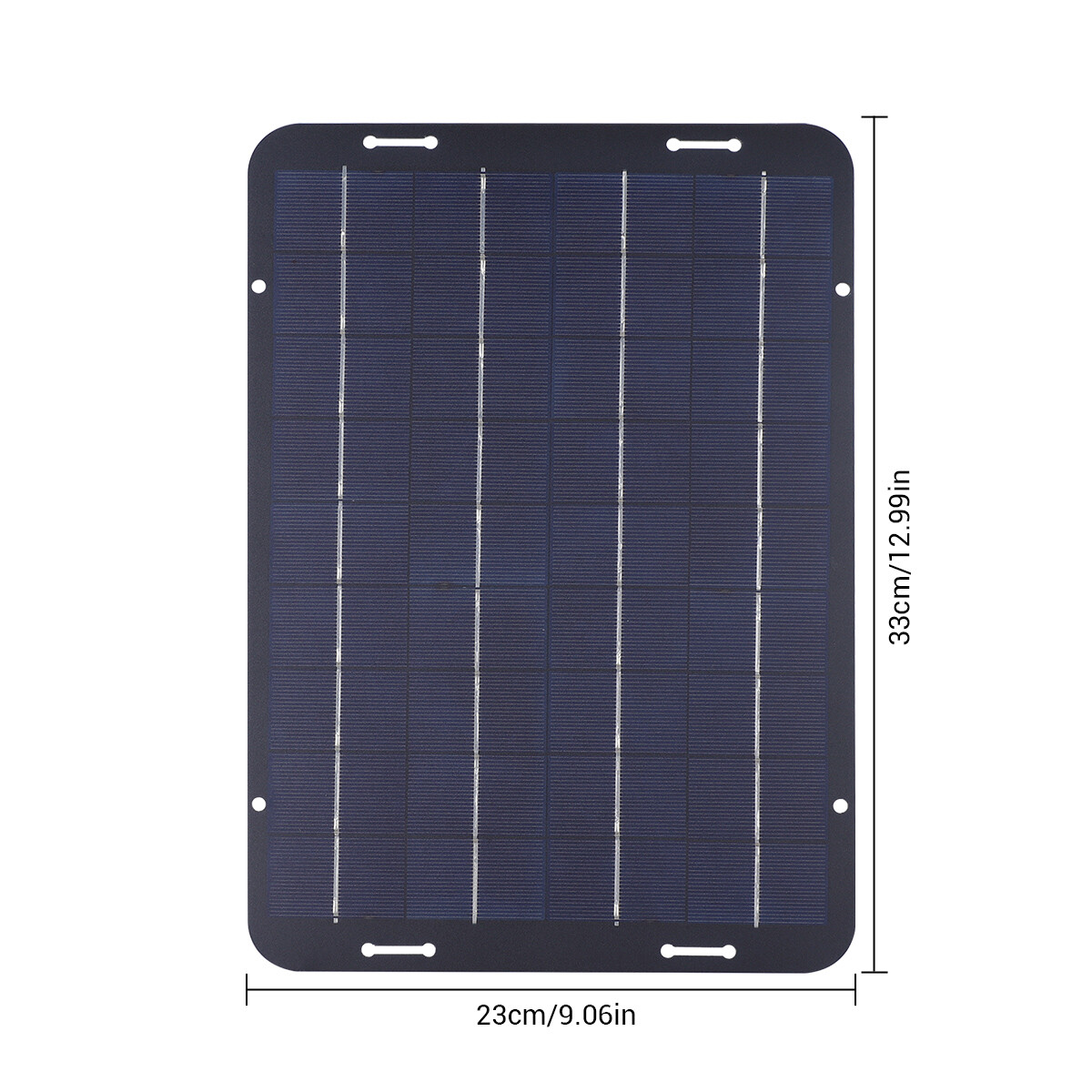 60W 18V Portable Solar Panel Kits for Boat RV Car Camping w/ USB & Car Charger