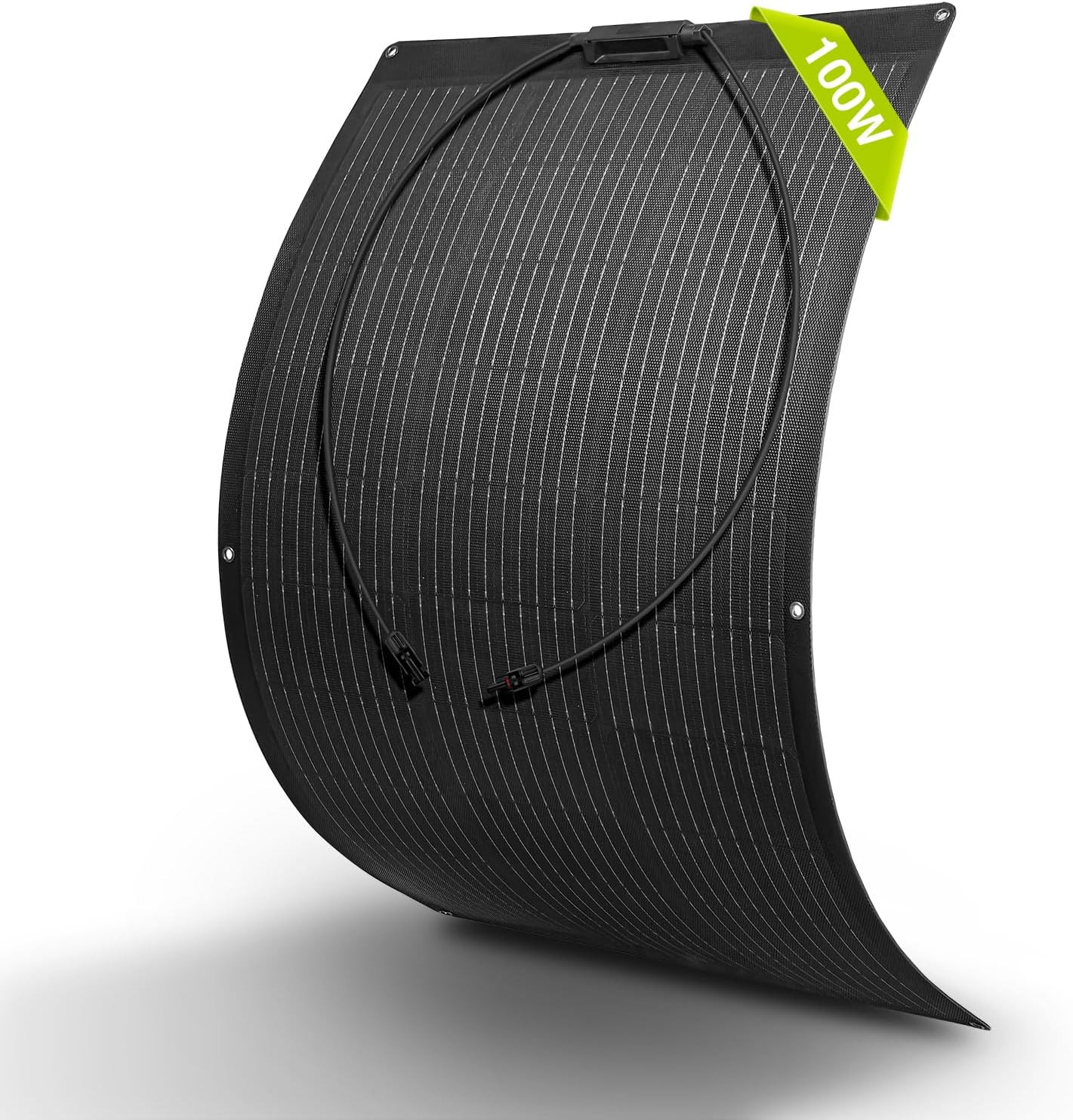 100W Flexible Solar Panel Portable Bendable 12 Volts 10BB Mono Cell for Uneven S